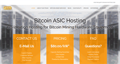Desktop Screenshot of bitcoinasichosting.com